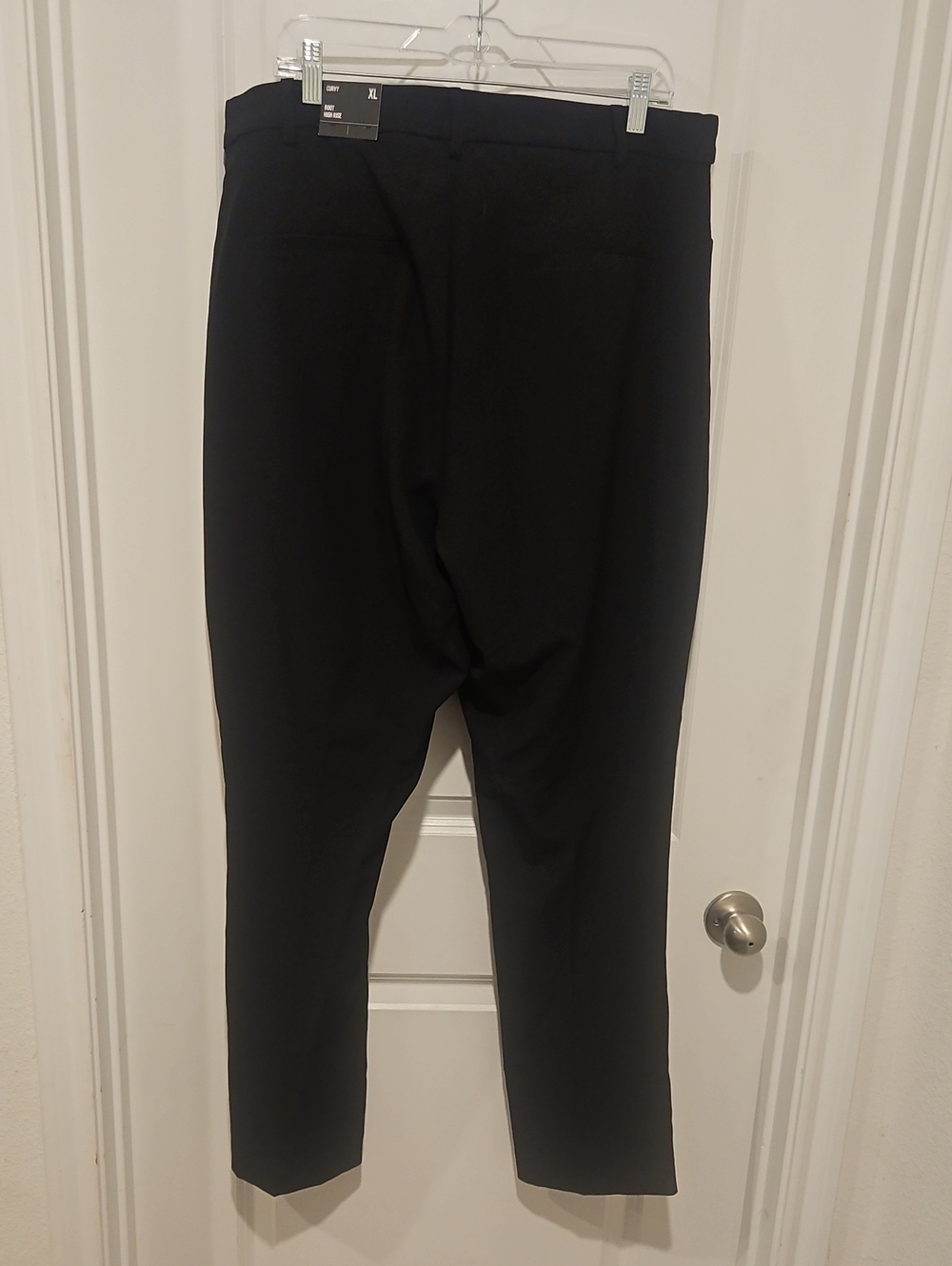 NWT Express High Waisted Supersoft Twill Bootcut Pant Black Size XL - Picture 5 of 12